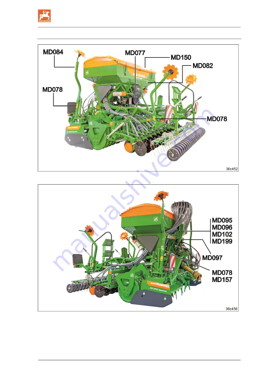 Amazone AD-P 3001 Special 850 Скачать руководство пользователя страница 25