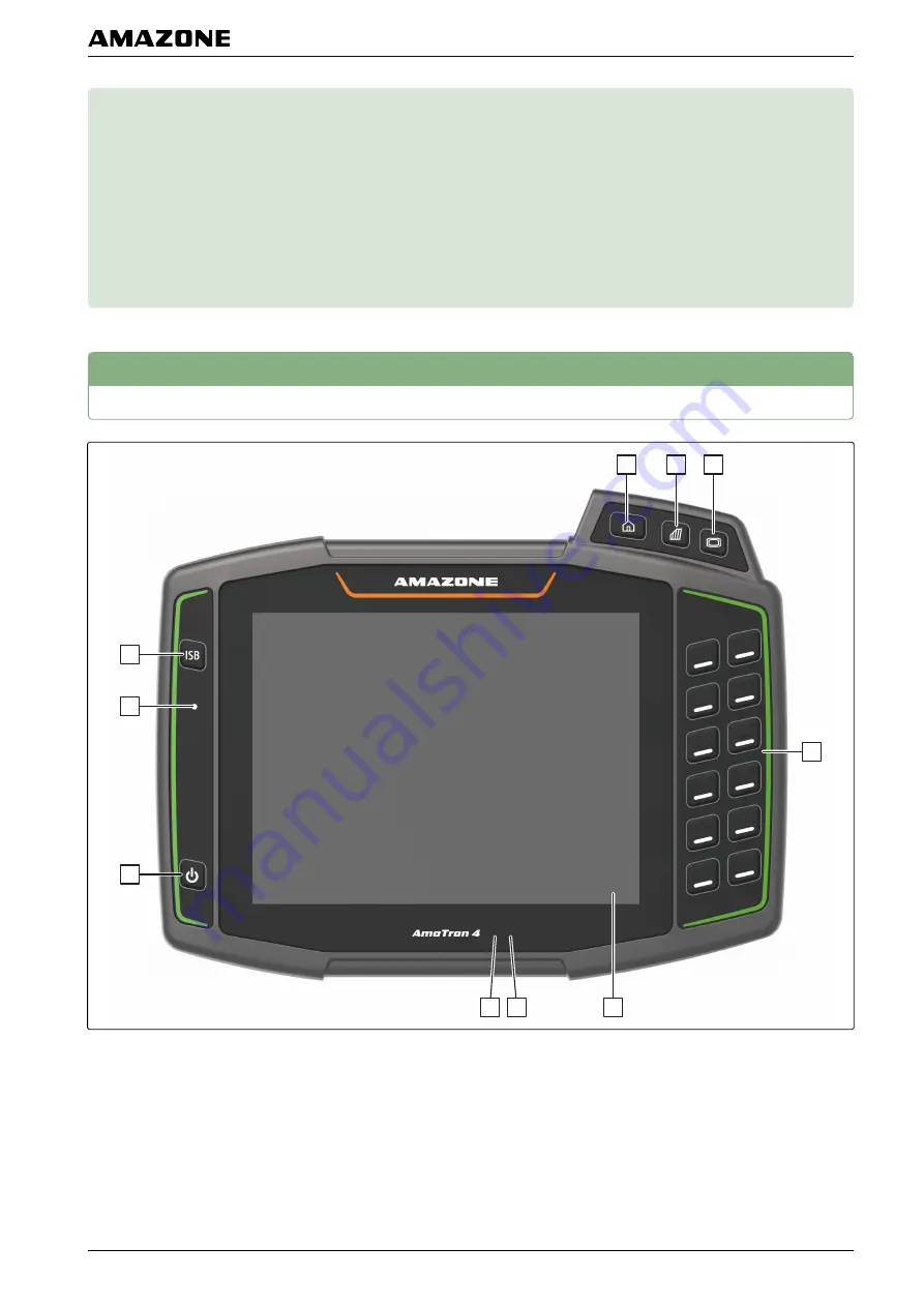 Amazone AmaTron 4 Скачать руководство пользователя страница 11