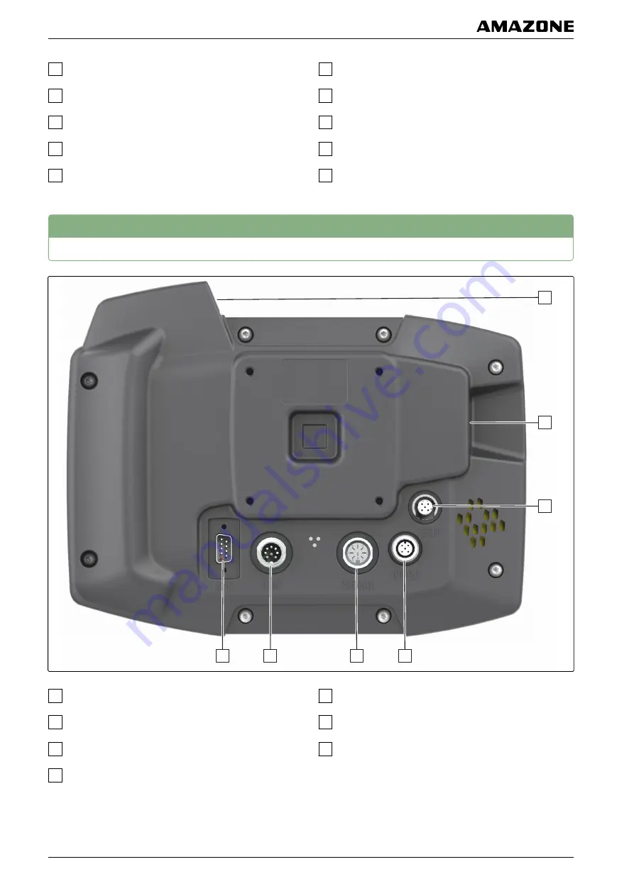 Amazone AmaTron 4 Operating Instructions Manual Download Page 12