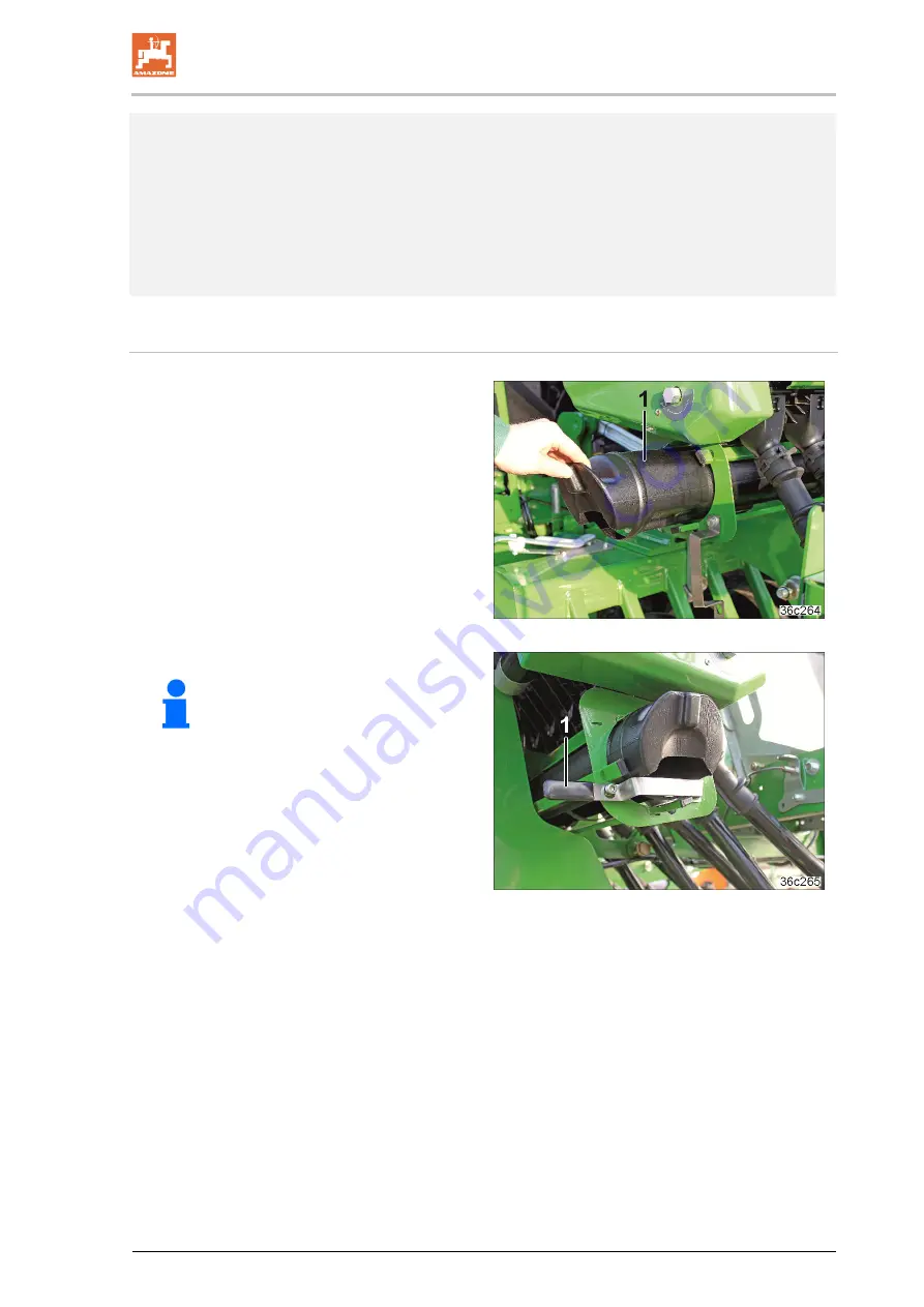 Amazone Cataya 3000 Special Operating Manual Download Page 143