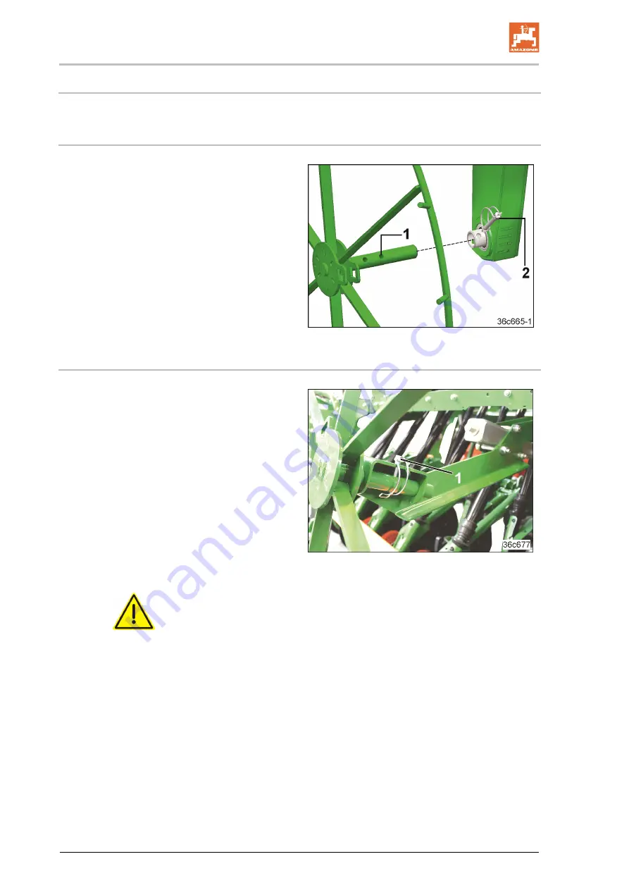 Amazone Cataya 3000 Special Operating Manual Download Page 152