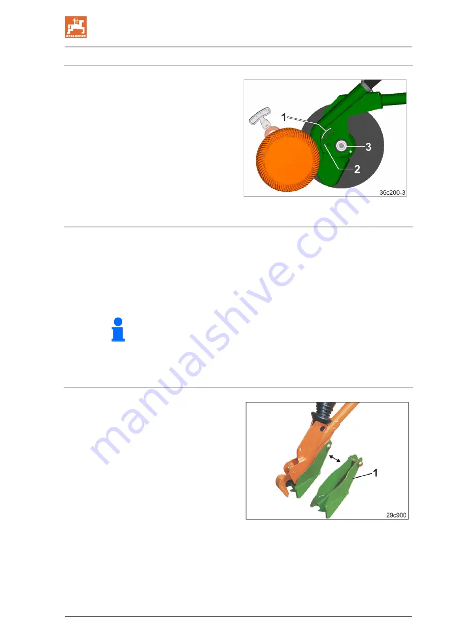 Amazone Cataya 3000 Special Operating Manual Download Page 155