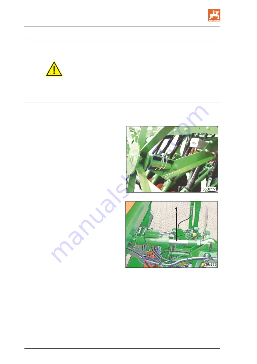 Amazone Cataya 3000 Special Operating Manual Download Page 170