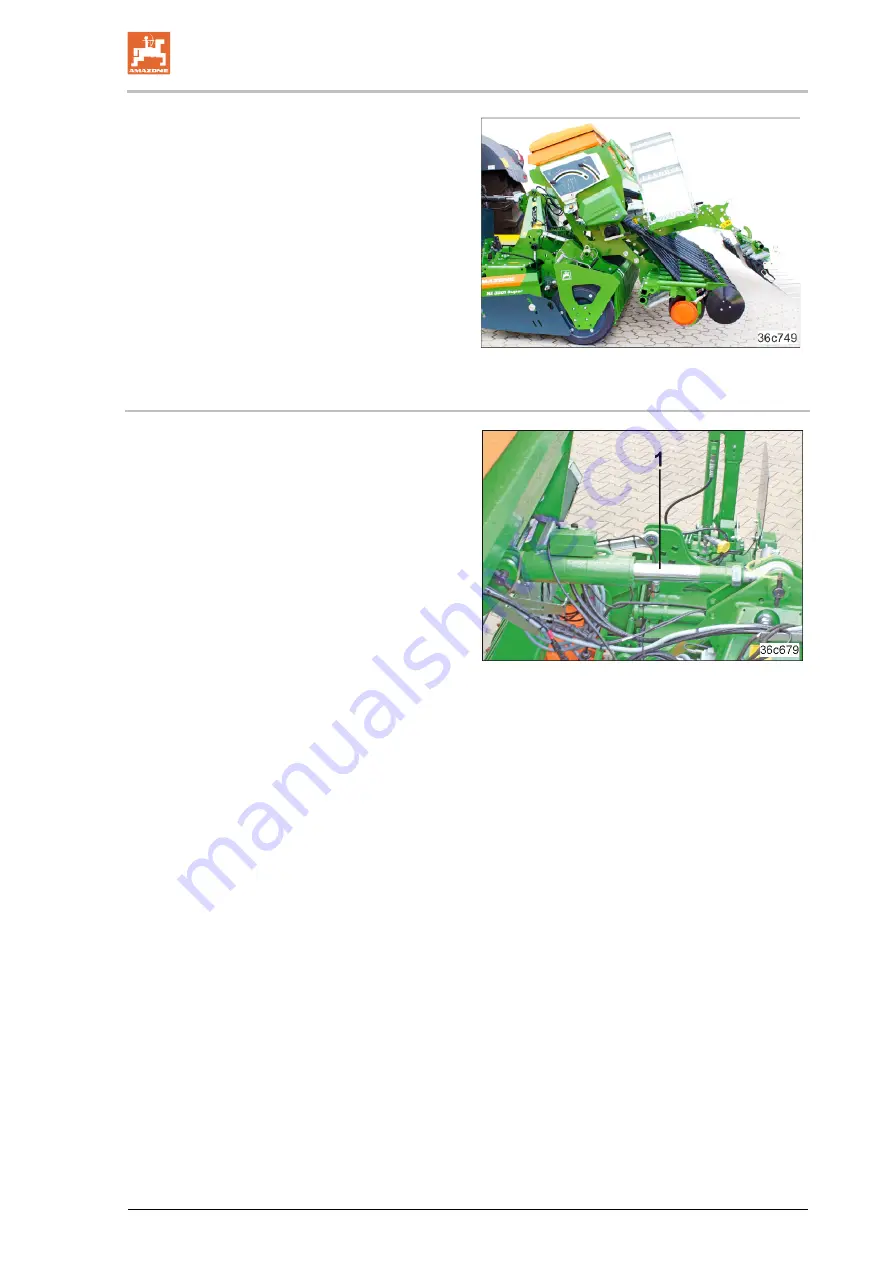 Amazone Cataya 3000 Special Operating Manual Download Page 171