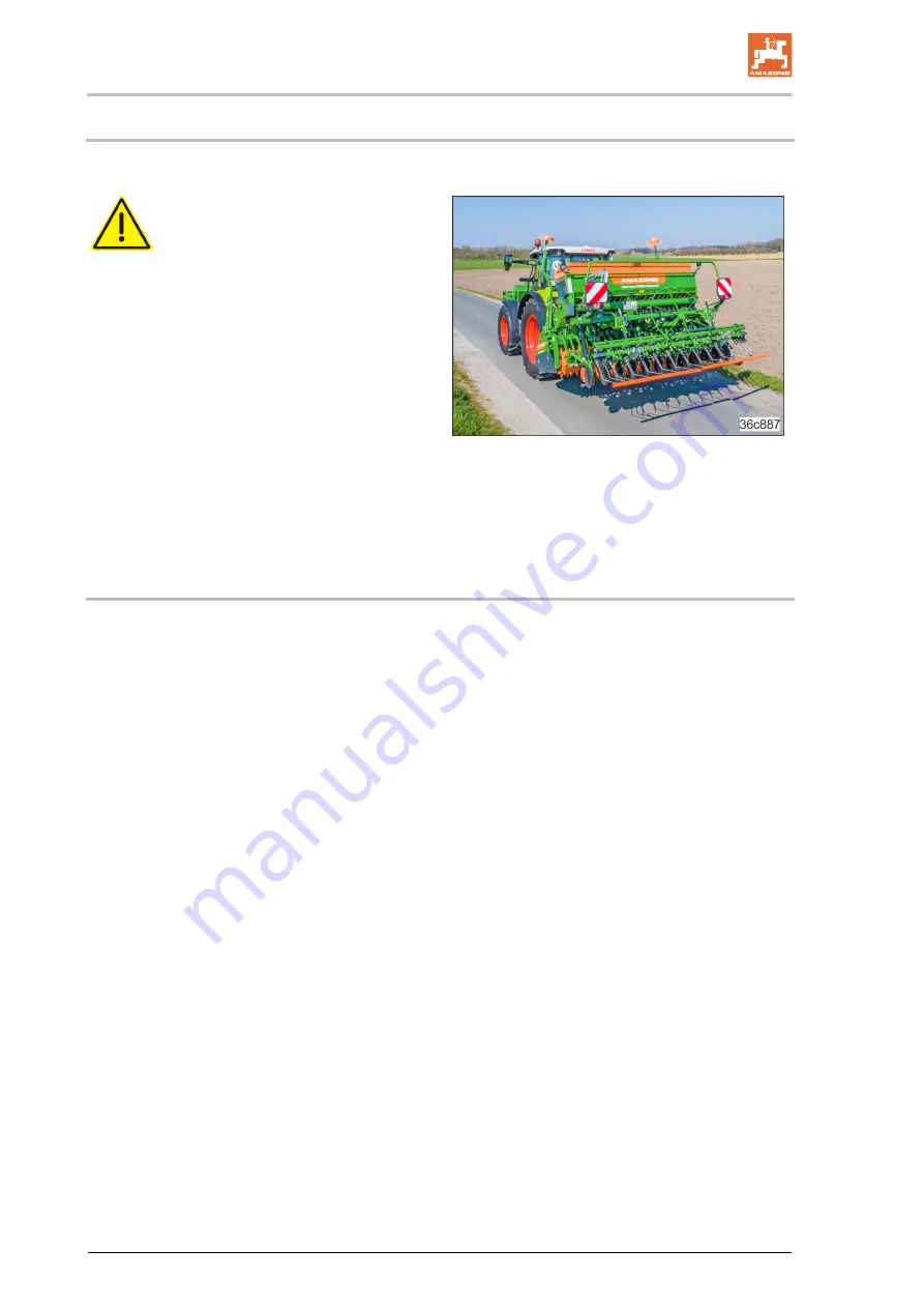 Amazone Cataya 3000 Special Operating Manual Download Page 172