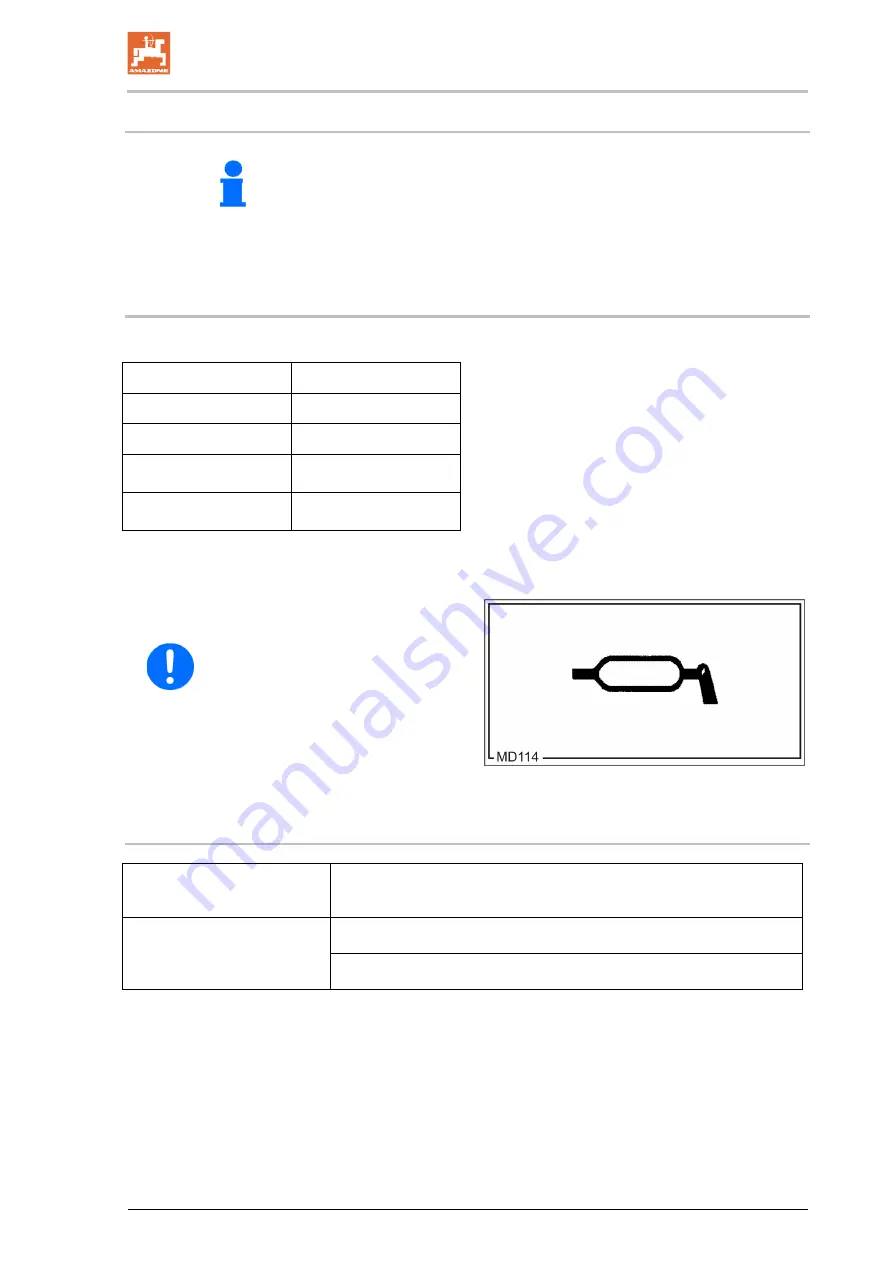 Amazone Cataya 3000 Special Operating Manual Download Page 237