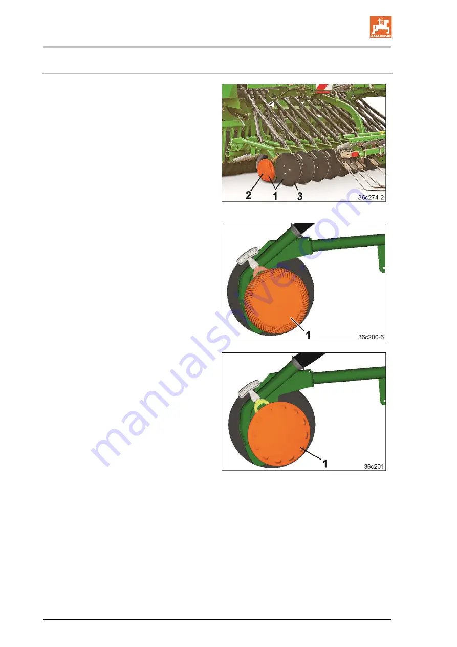 Amazone Cataya 3000 Super Operating Manual Download Page 86