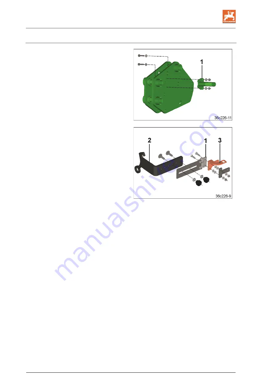 Amazone Cataya 3000 Super Operating Manual Download Page 128