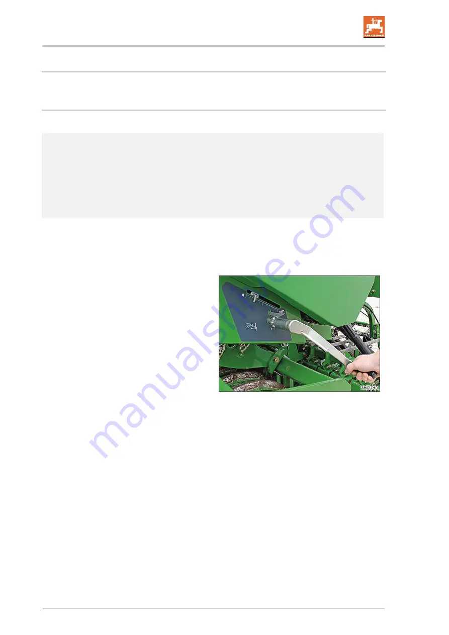 Amazone Cataya 3000 Super Operating Manual Download Page 164