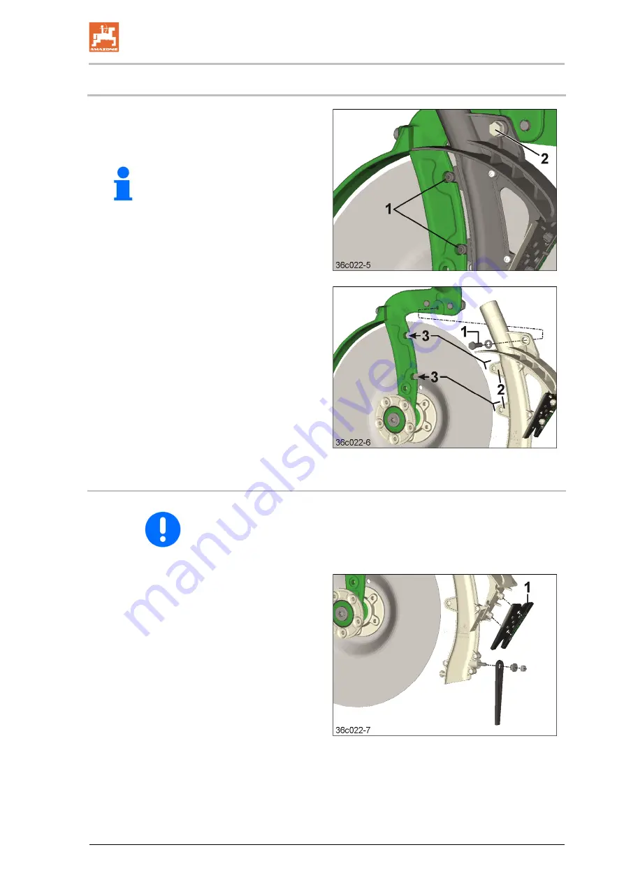 Amazone Cataya 3000 Super Operating Manual Download Page 237