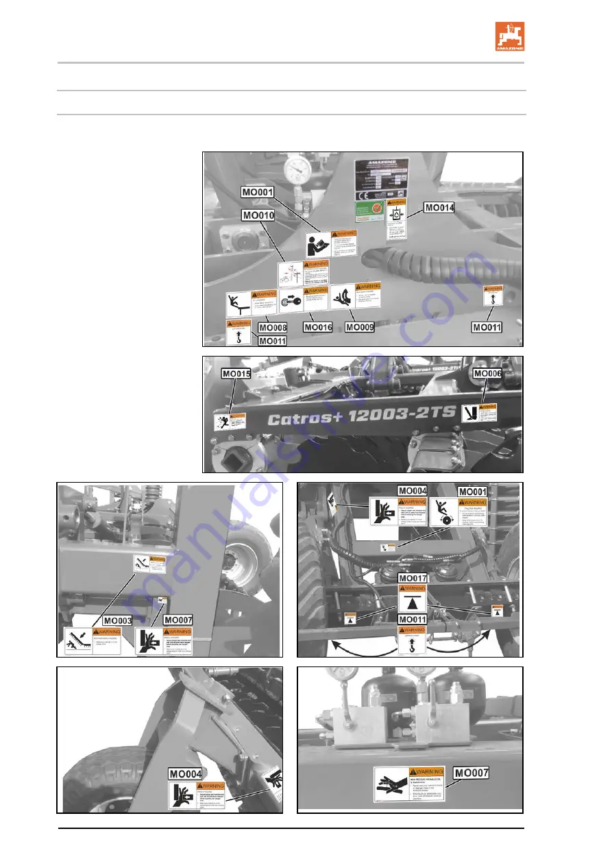 Amazone Catros 12003-2TS Operator'S Manual Download Page 16