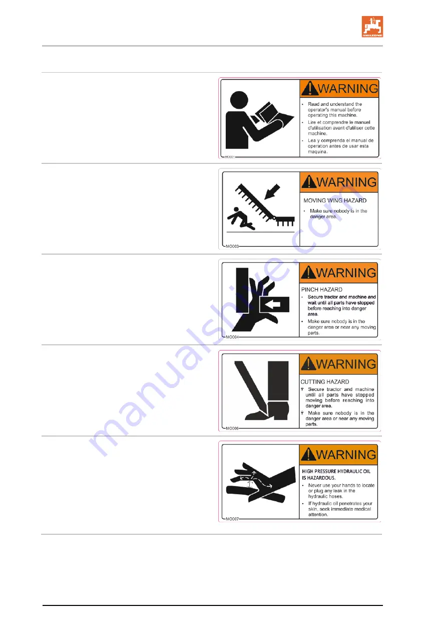 Amazone Catros 12003-2TS Operator'S Manual Download Page 18