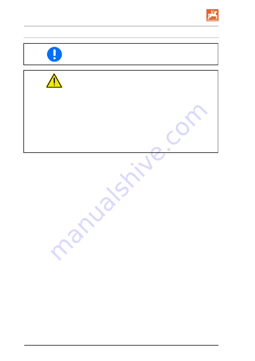 Amazone Catros 12003-2TS Operator'S Manual Download Page 42