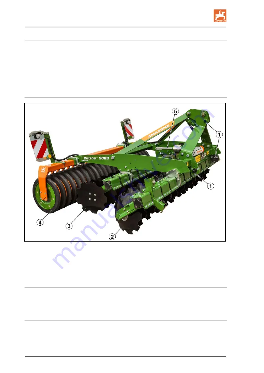 Amazone Catros 2503 Special Operating Manual Download Page 26