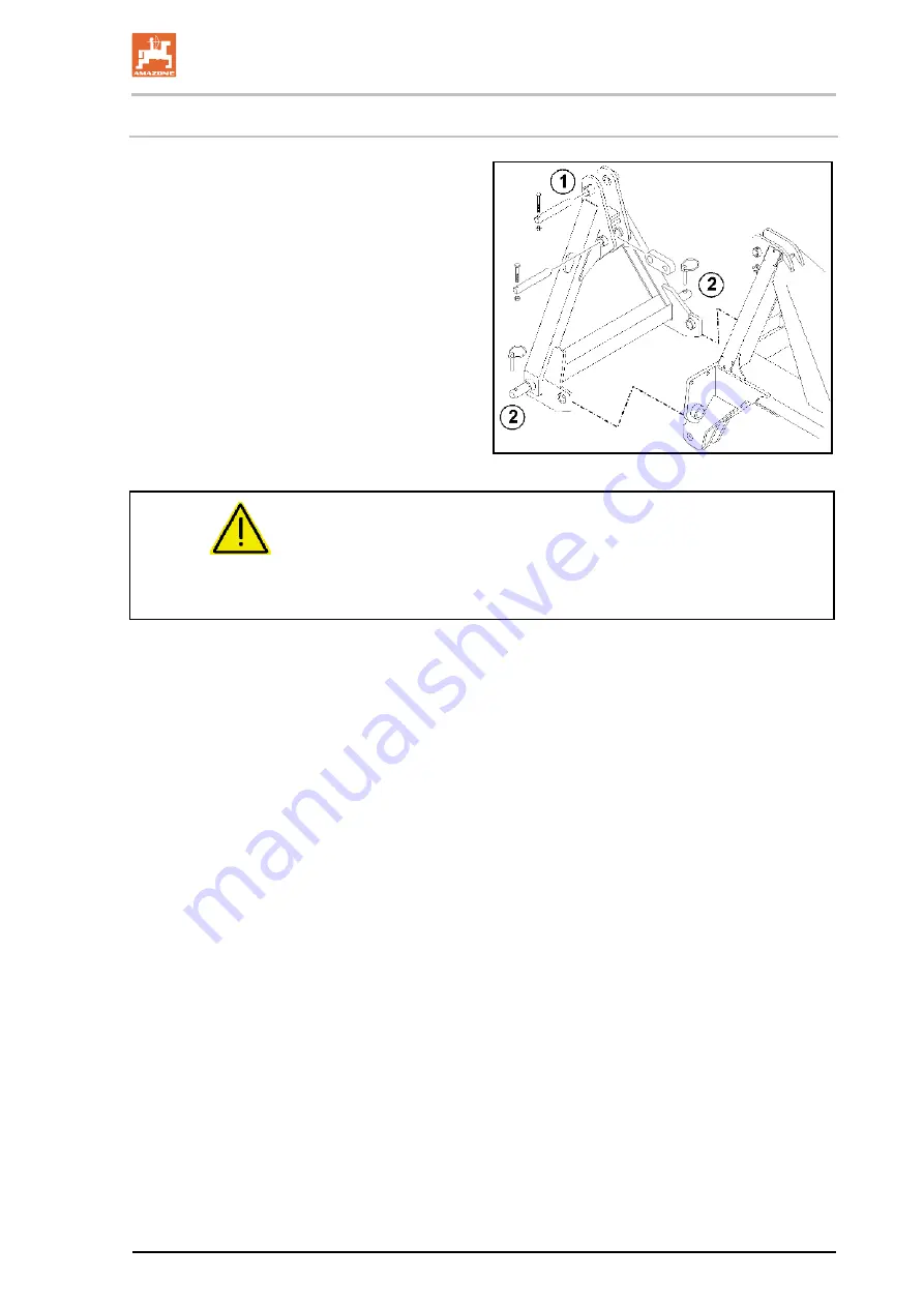 Amazone Catros 3001 Operating Manual Download Page 45