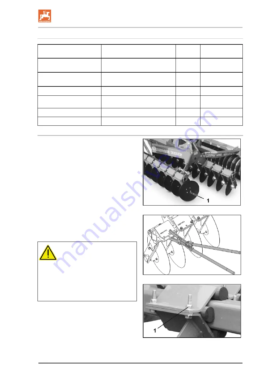 Amazone Catros 3001 Operating Manual Download Page 77