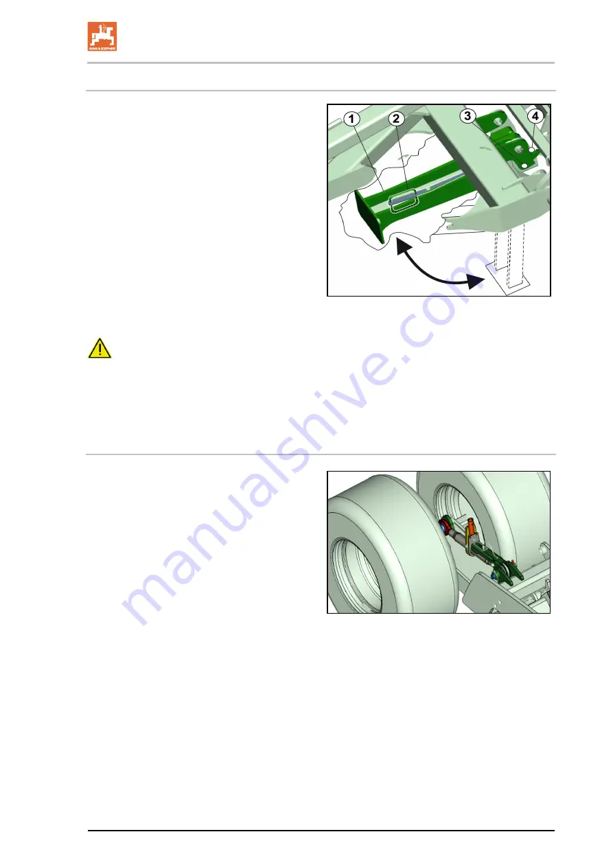 Amazone Catros 7003-2TX Operating Manual Download Page 61