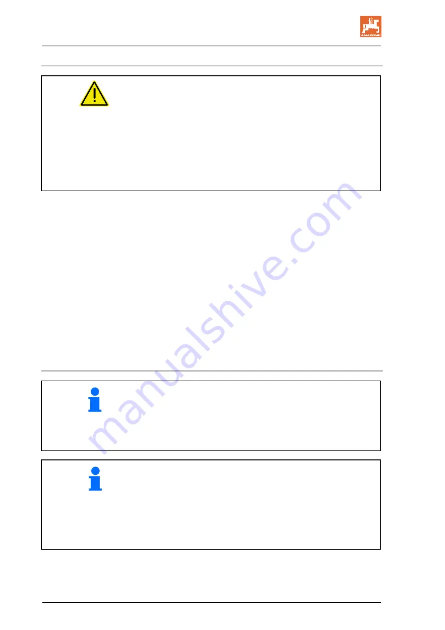 Amazone Catros 7003-2TX Operating Manual Download Page 68