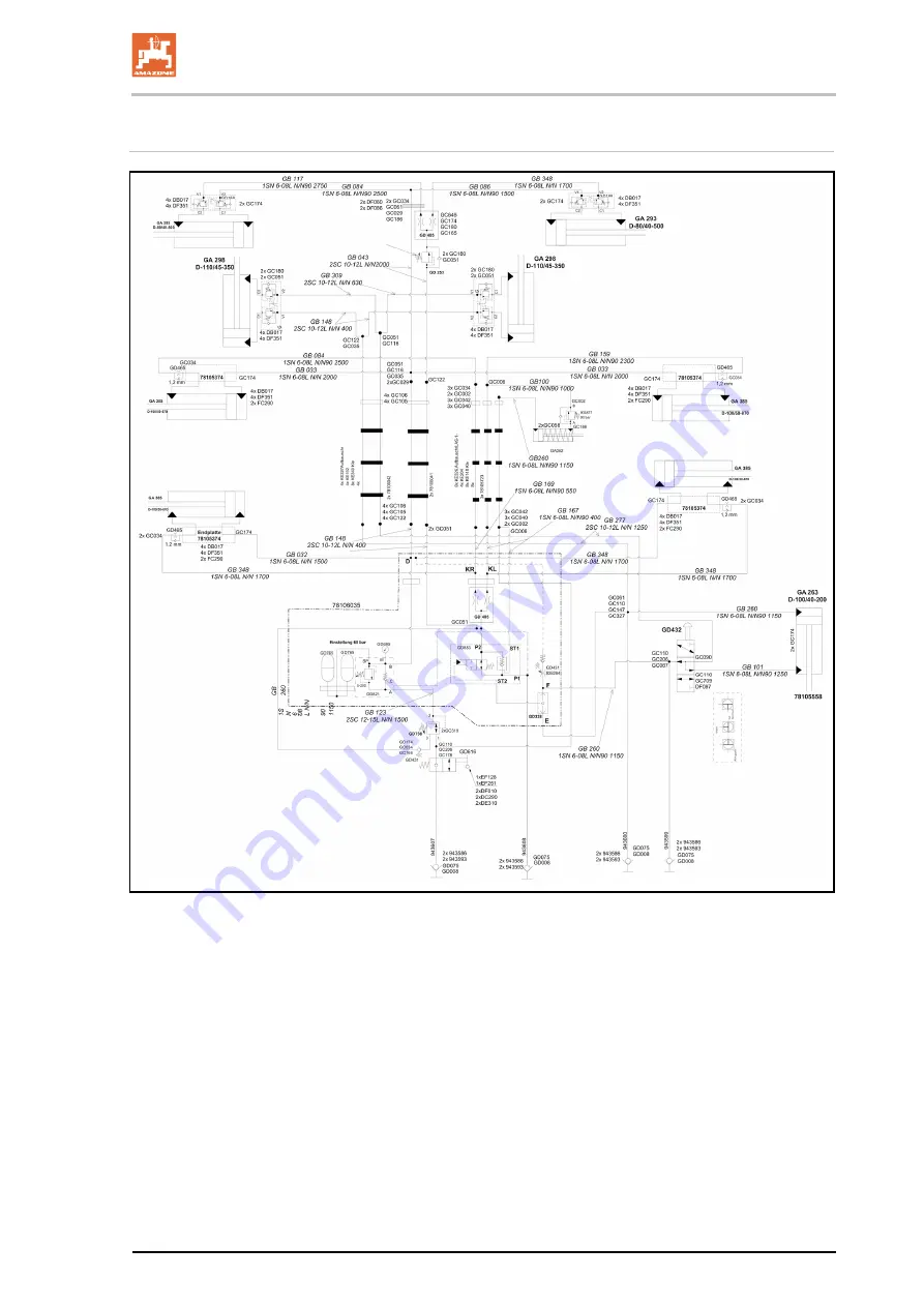 Amazone Catros 7003-2TX Operating Manual Download Page 119