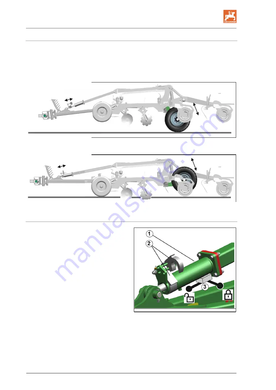 Amazone Catros XL 7003-2TX Operating Manual Download Page 58