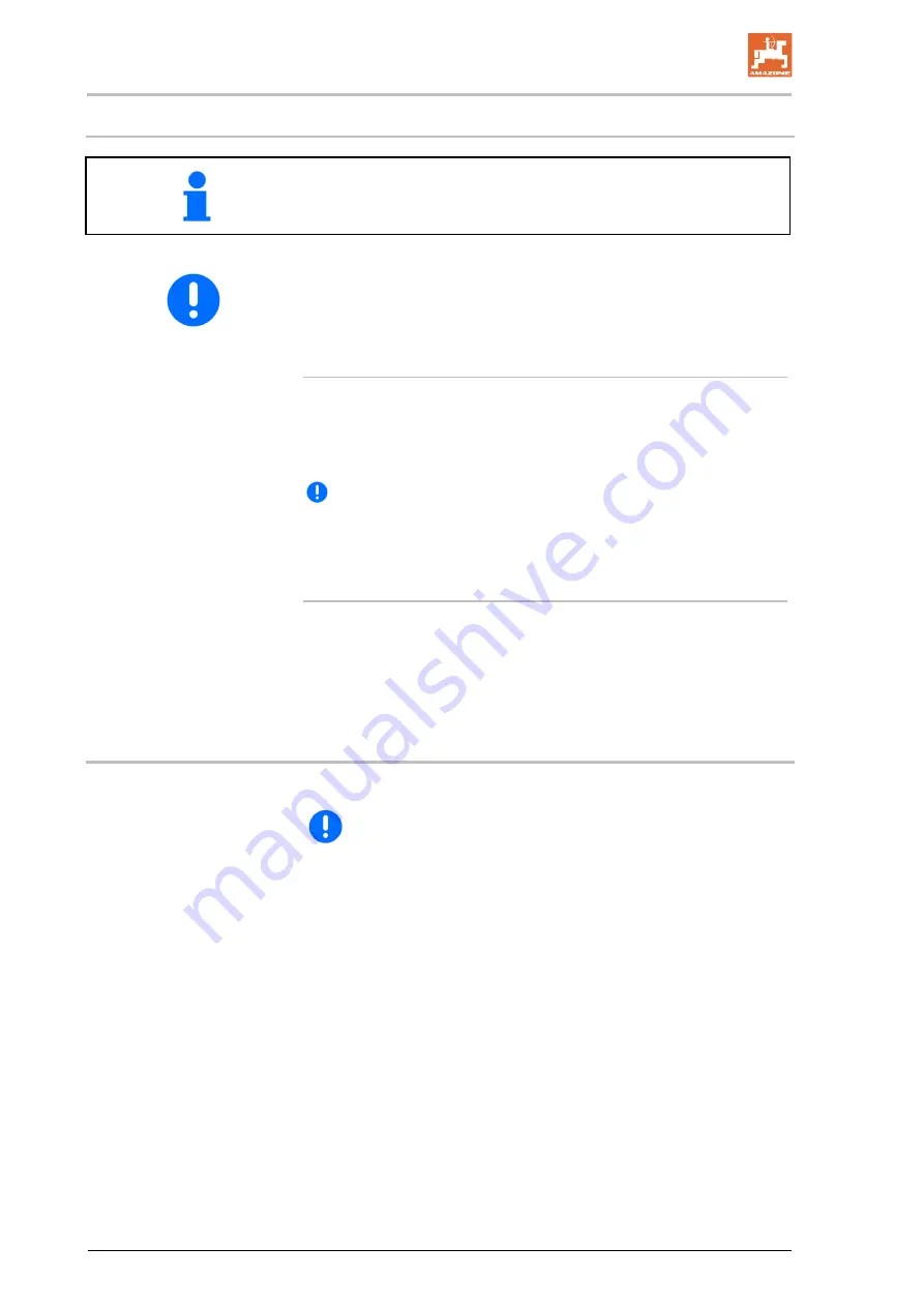 Amazone Catros XL 7003-2TX Operating Manual Download Page 96