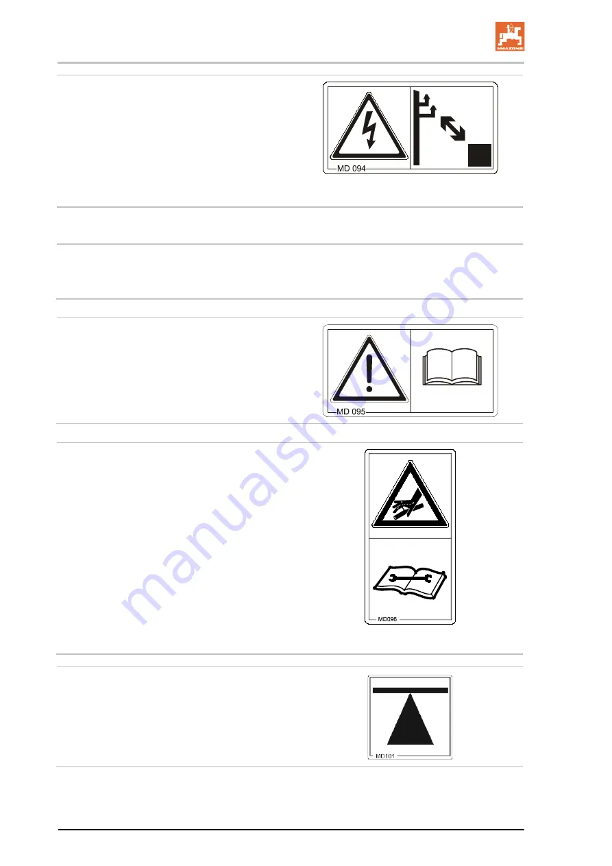 Amazone Certos 4001-2TX Operating Manual Download Page 20