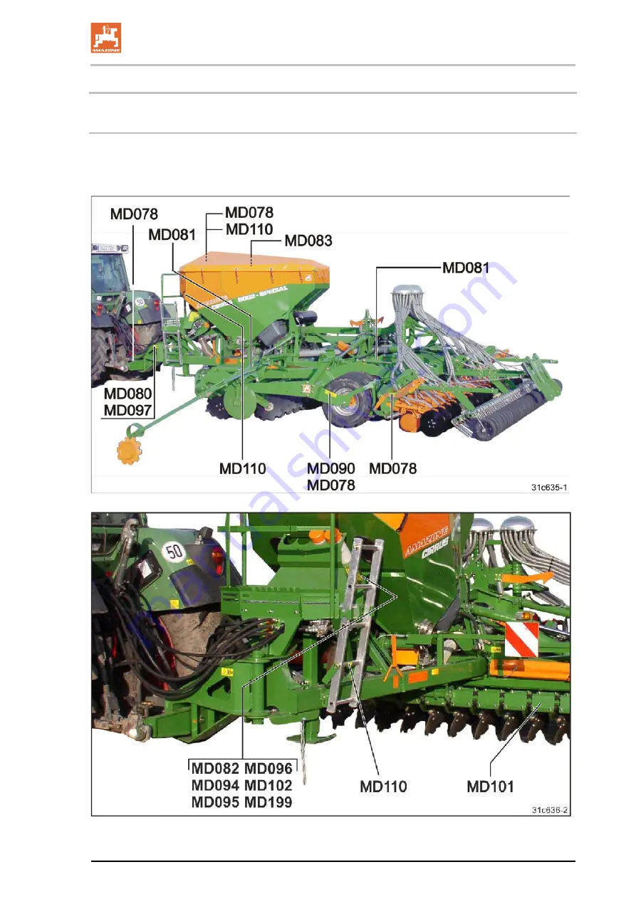 Amazone Cirrus 3002 Operating Manual Download Page 27