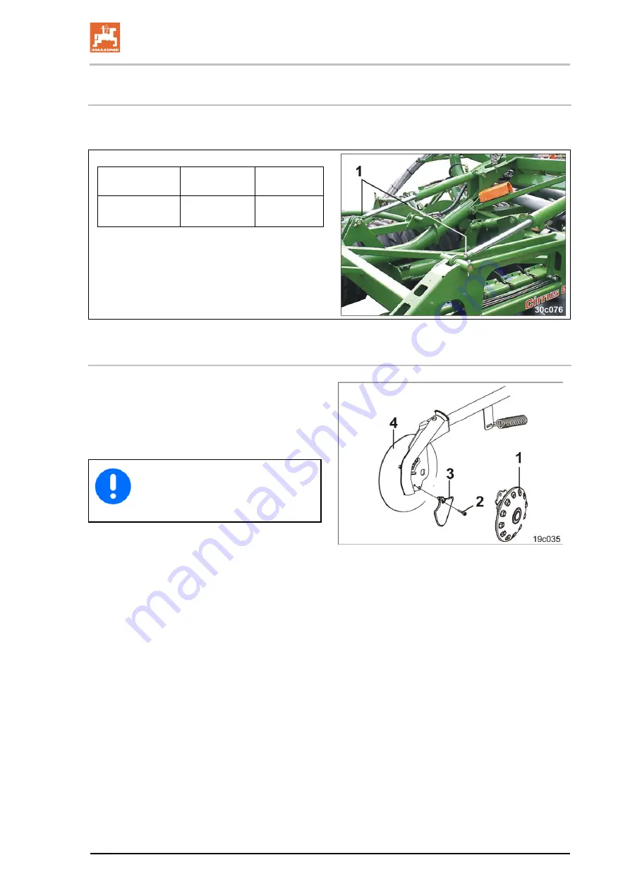 Amazone Cirrus 3002 Operating Manual Download Page 203