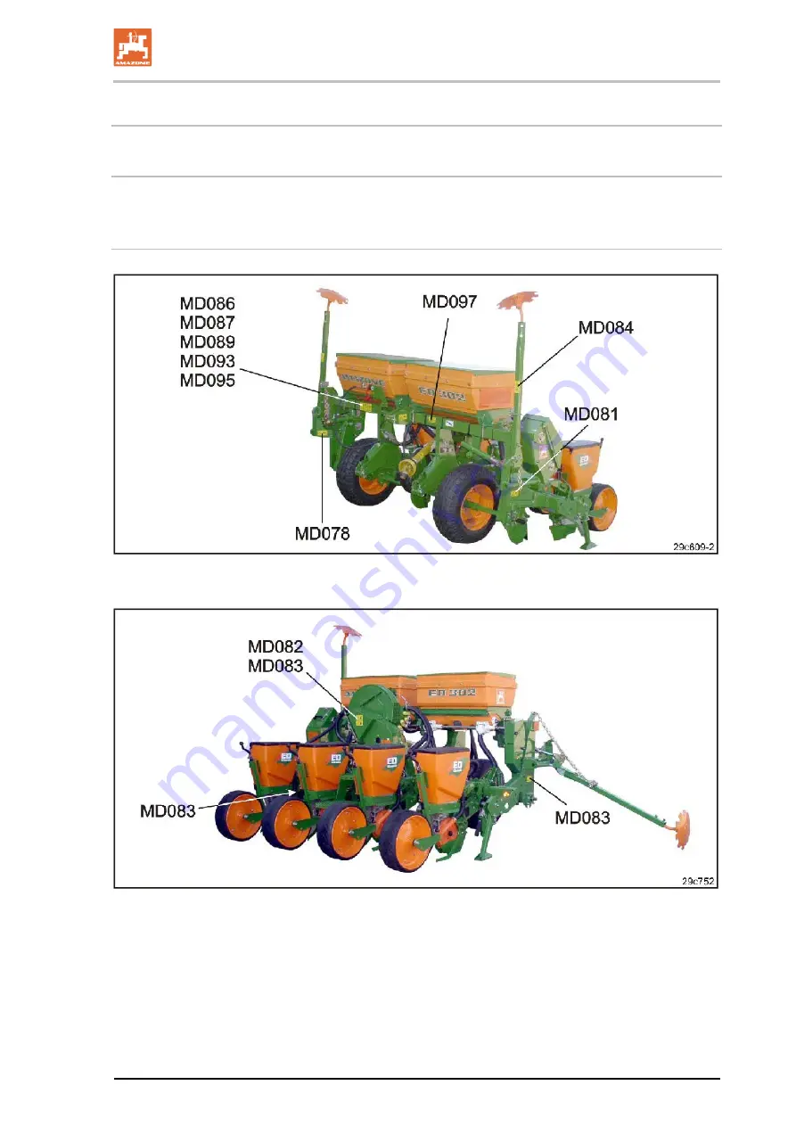 Amazone ED 302 Operating Manual Download Page 23