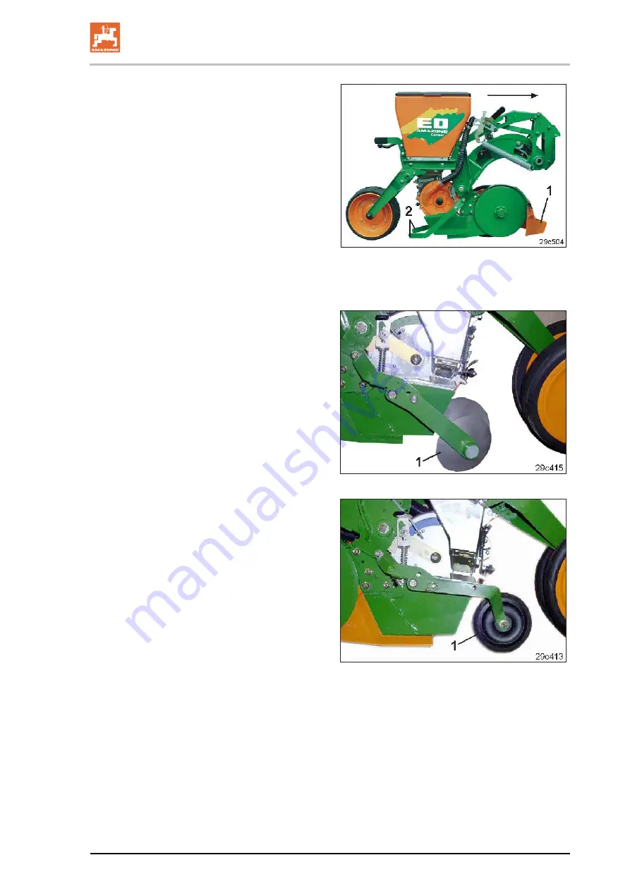 Amazone ED 302 Operating Manual Download Page 57