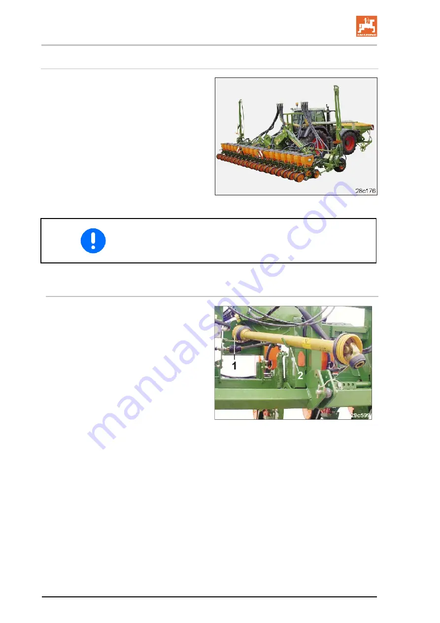 Amazone ED 302 Operating Manual Download Page 78