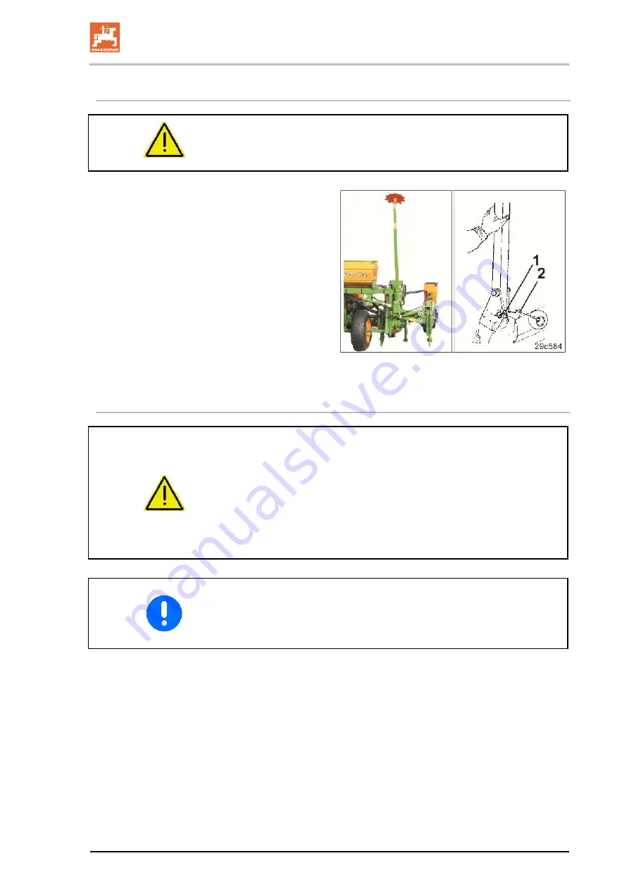 Amazone ED 302 Operating Manual Download Page 165