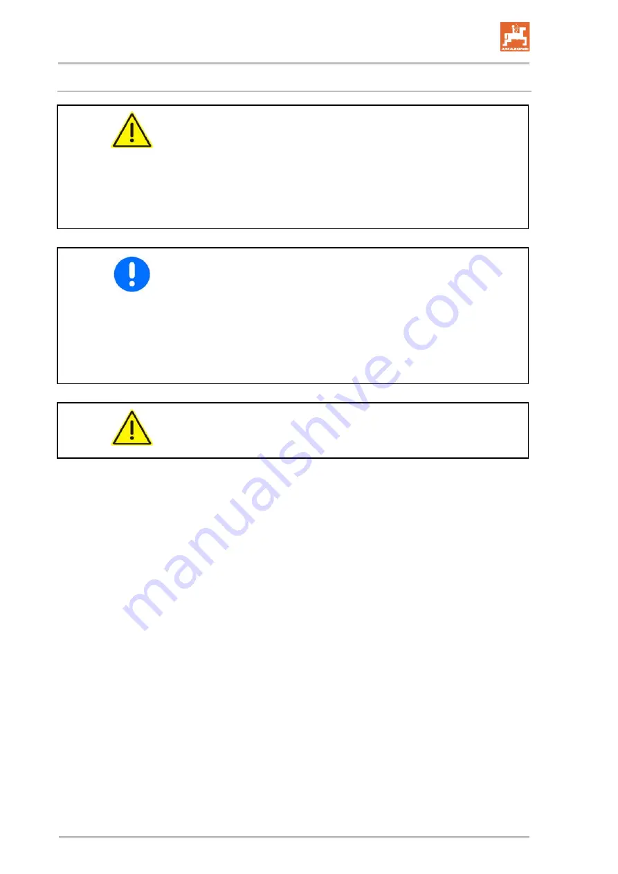 Amazone EDX 9000-TC Operating Manual Download Page 42