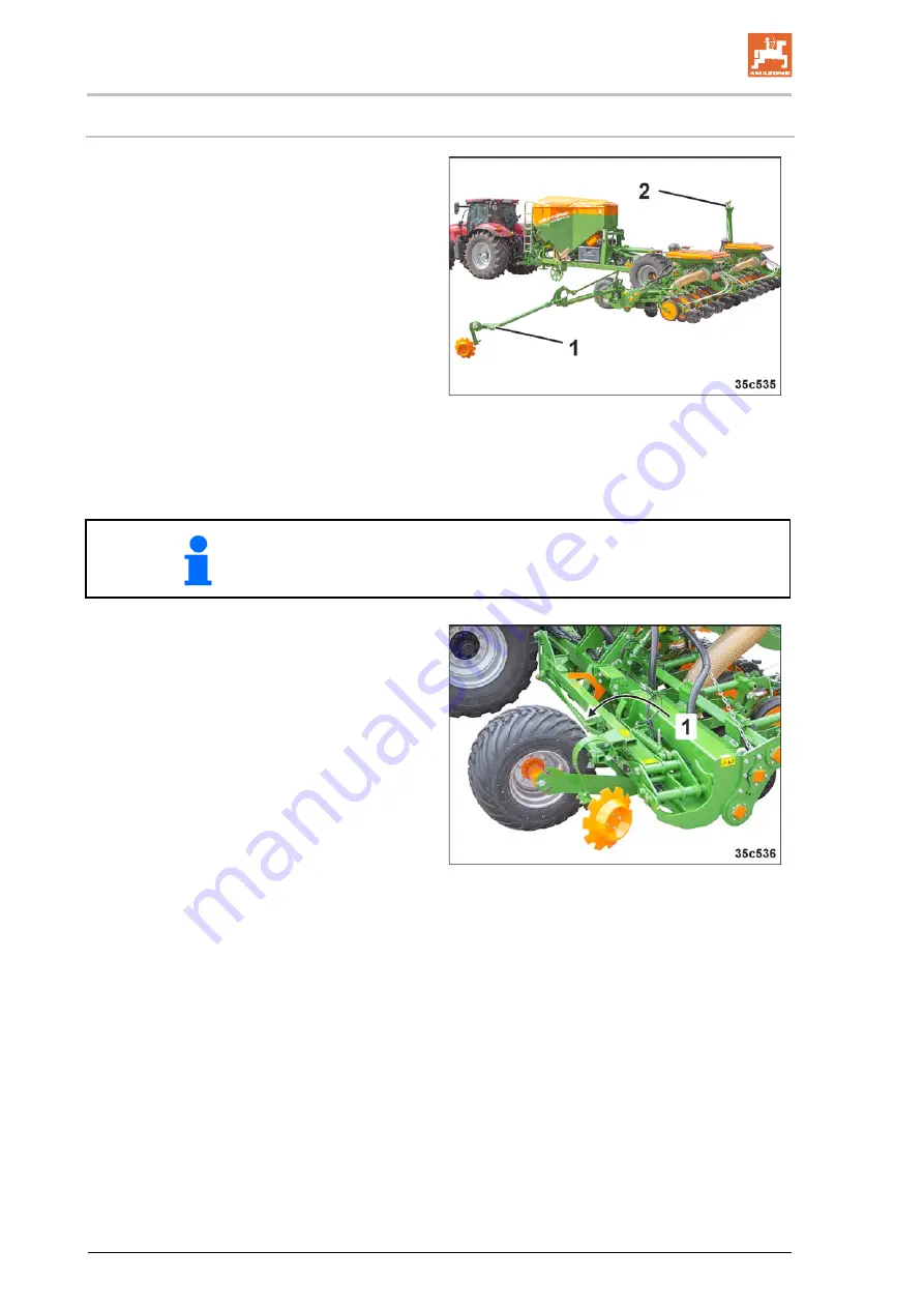 Amazone EDX 9000-TC Operating Manual Download Page 94