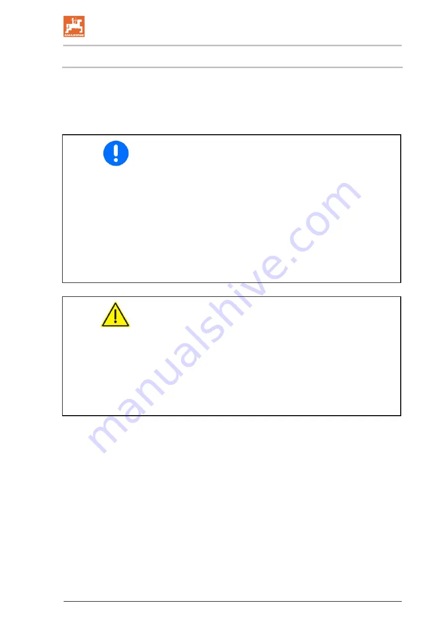 Amazone EDX 9000-TC Operating Manual Download Page 99