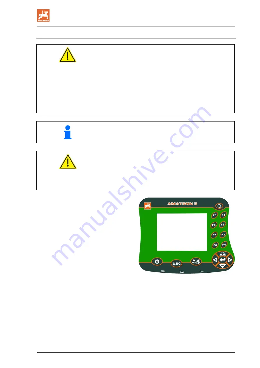 Amazone EDX 9000-TC Operating Manual Download Page 125