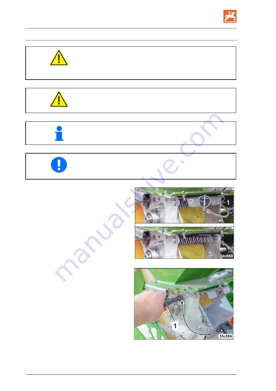 Amazone EDX 9000-TC Operating Manual Download Page 144