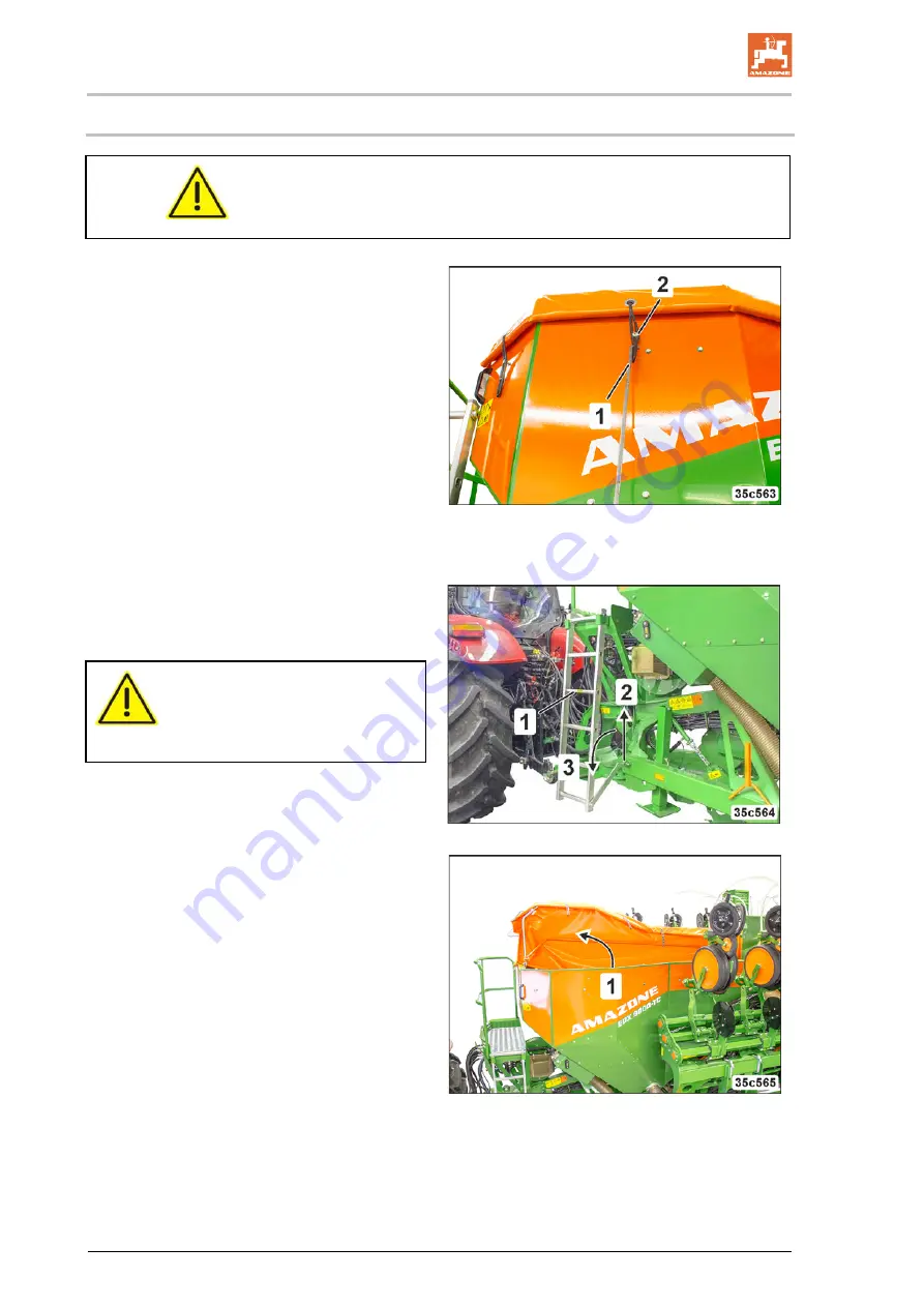 Amazone EDX 9000-TC Operating Manual Download Page 178