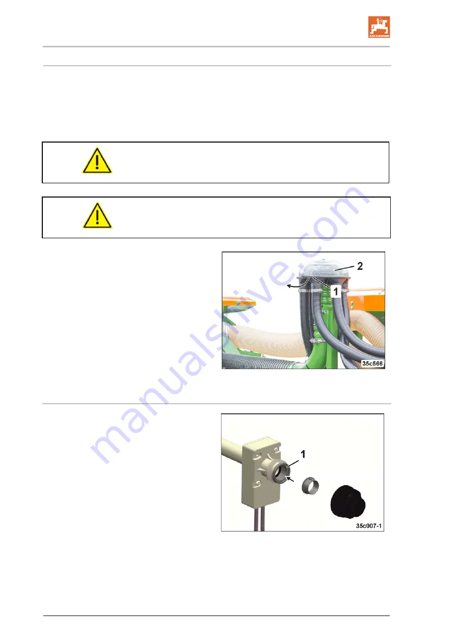 Amazone EDX 9000-TC Operating Manual Download Page 206