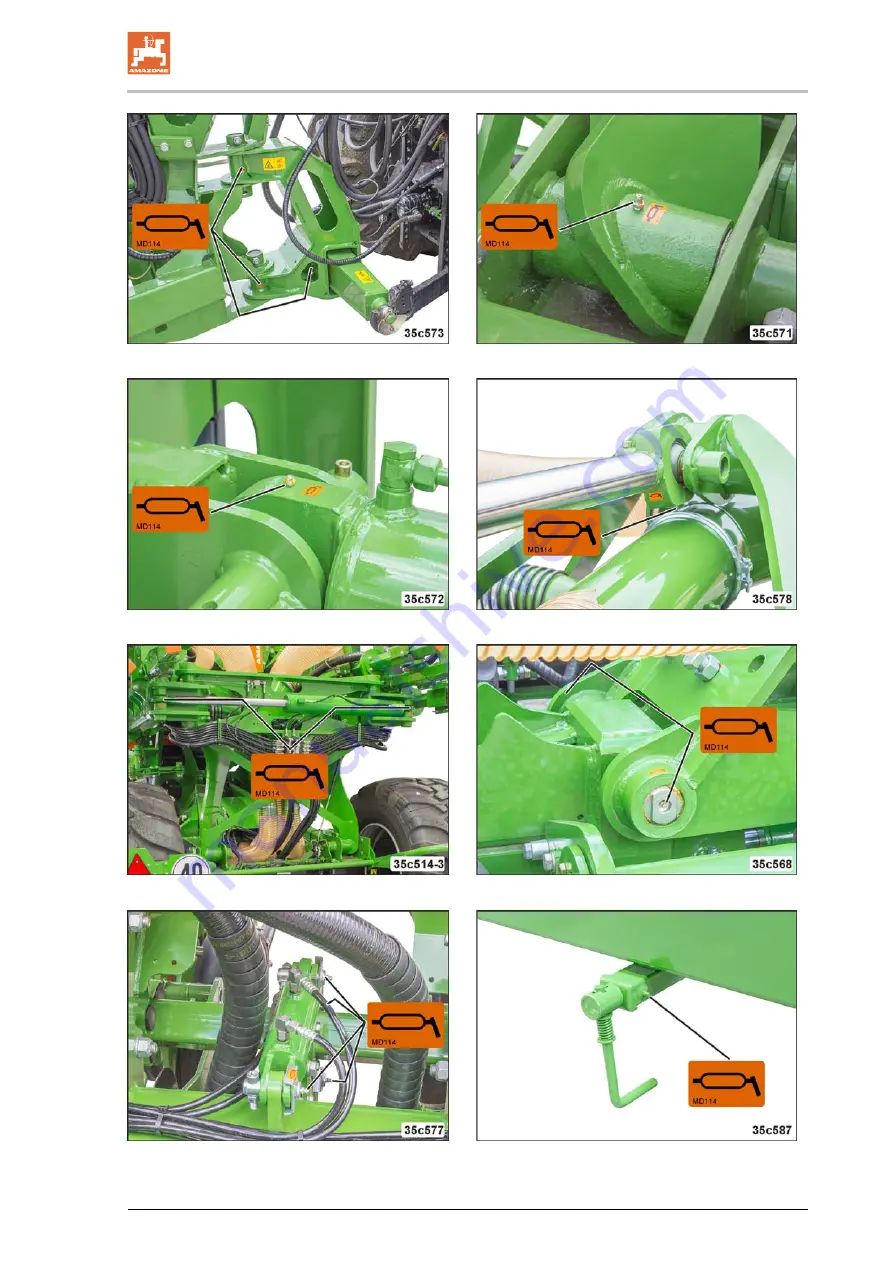 Amazone EDX 9000-TC Operating Manual Download Page 211