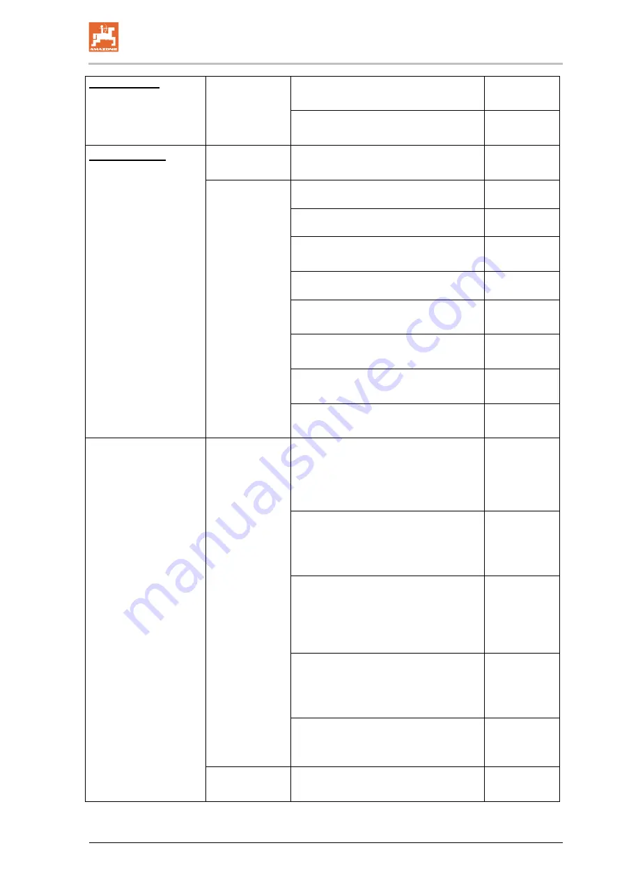 Amazone EDX 9000-TC Operating Manual Download Page 215