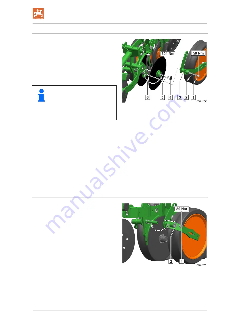 Amazone EDX 9000-TC Operating Manual Download Page 217