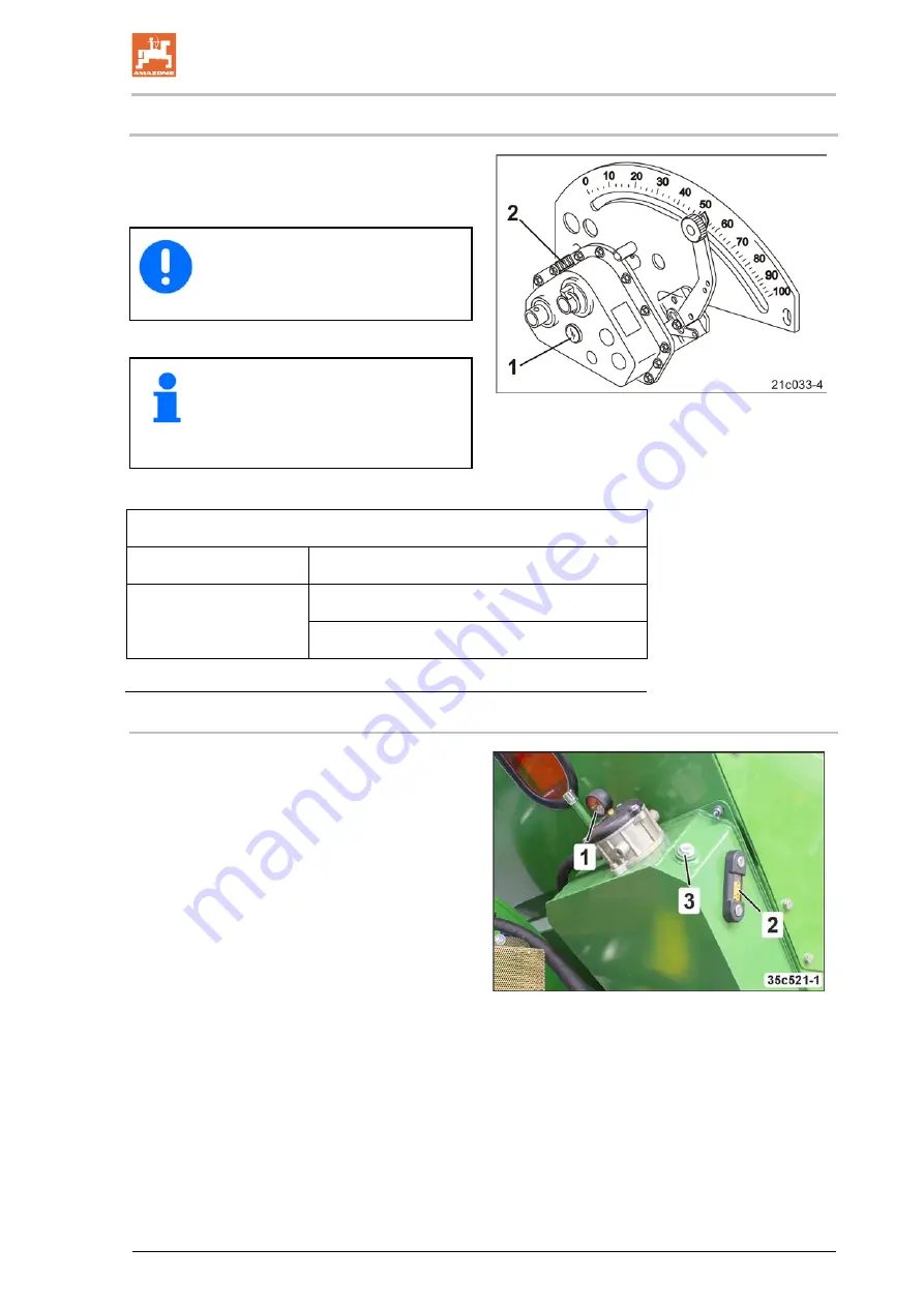 Amazone EDX 9000-TC Operating Manual Download Page 221