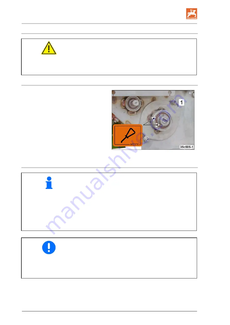 Amazone EDX 9000-TC Operating Manual Download Page 222