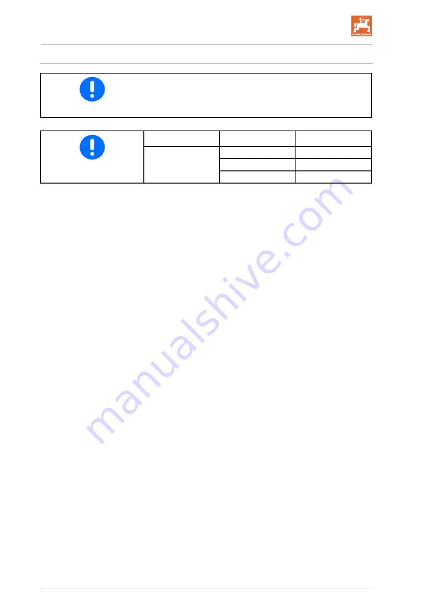 Amazone EDX 9000-TC Operating Manual Download Page 224