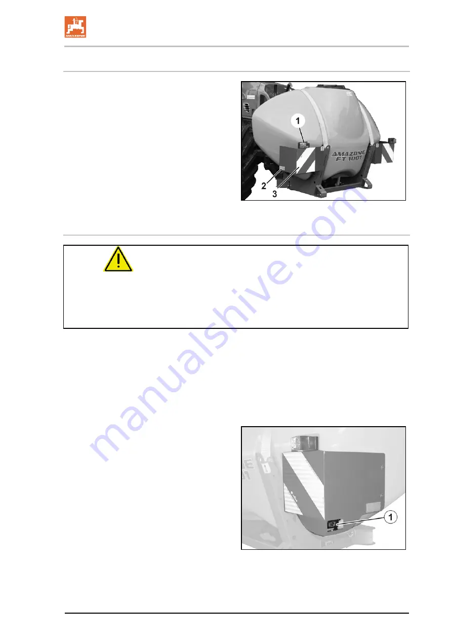 Amazone FT 1001 Operating Manual Download Page 31