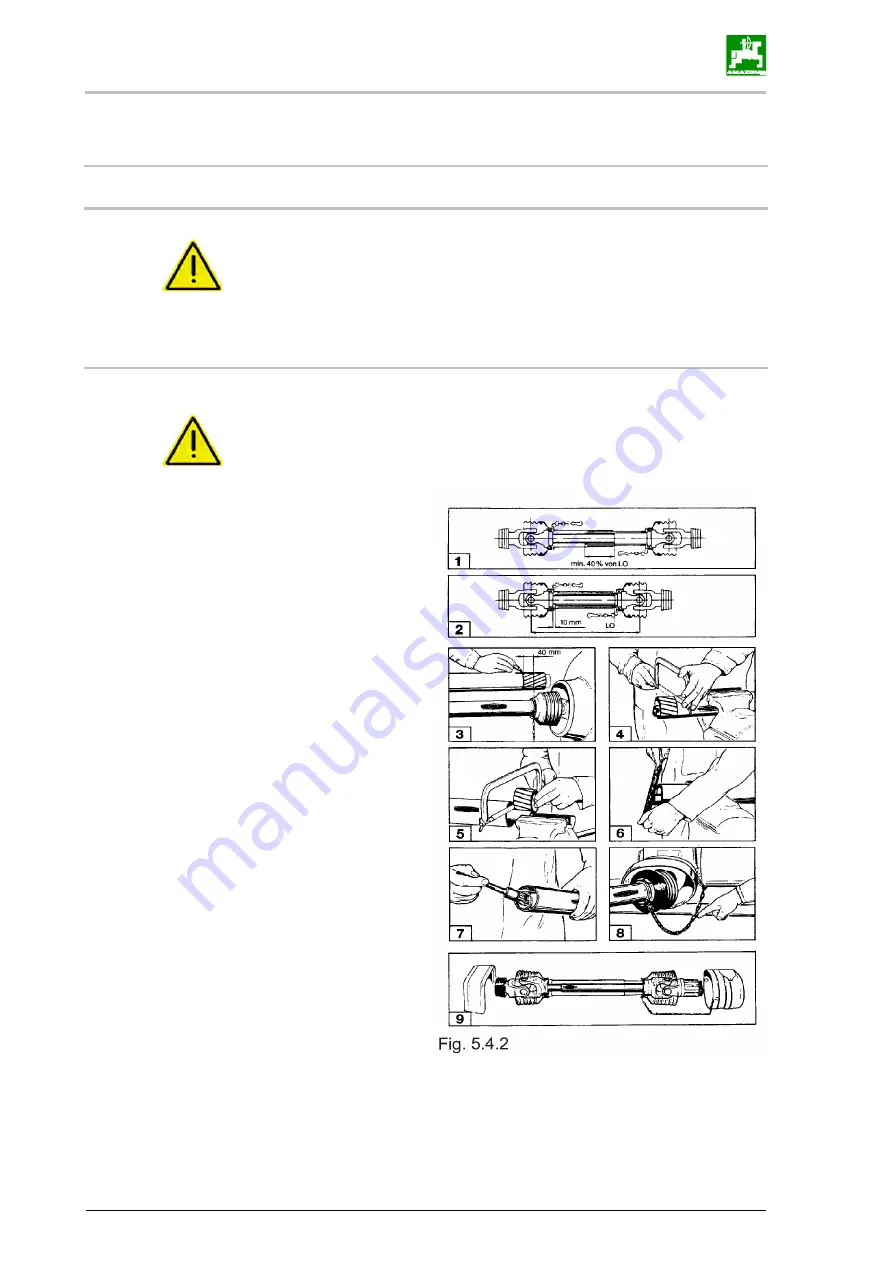 Amazone GHD 1500 Operating Manual Download Page 38