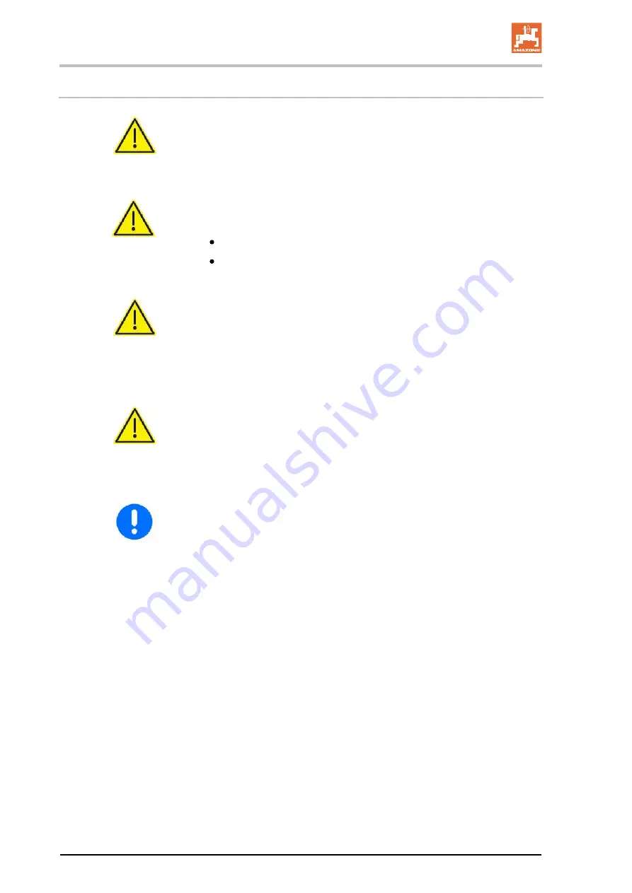 Amazone GreenDrill 200-E Operating Manual Download Page 30