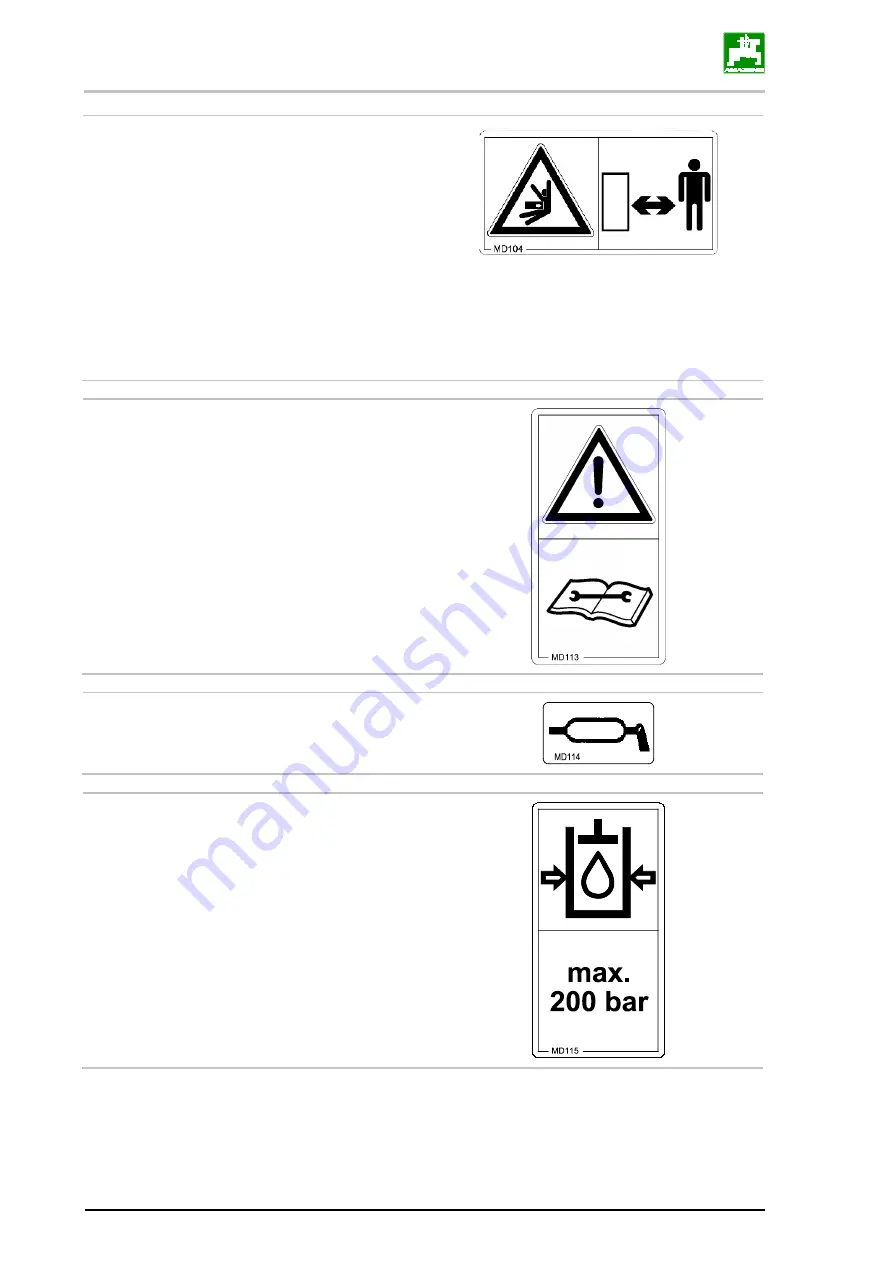 Amazone Groundkeeper GHL Operating Manual Download Page 20