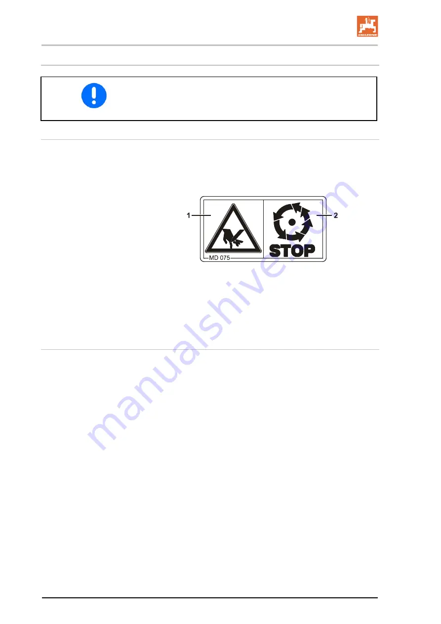 Amazone Hektor Operating Manual Download Page 18